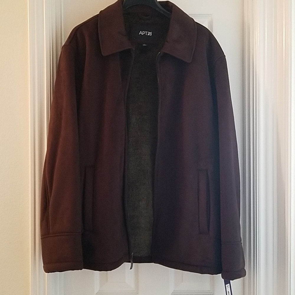 Faux Suede Jacket